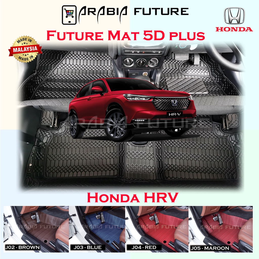 Honda HRV HRV WRV vezel FUTURE Car Floor Mat 5D plus Carpet Custom