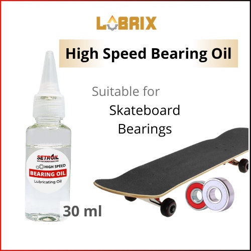 LUBRIX Setroil High Speed Bearing Oil for Skateboard Bearing Roller