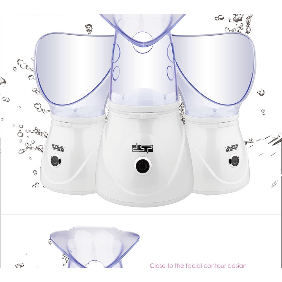 QURD Profesional Facial Steamer 2 in 1 Nose Steamer Facial Steamer Nano