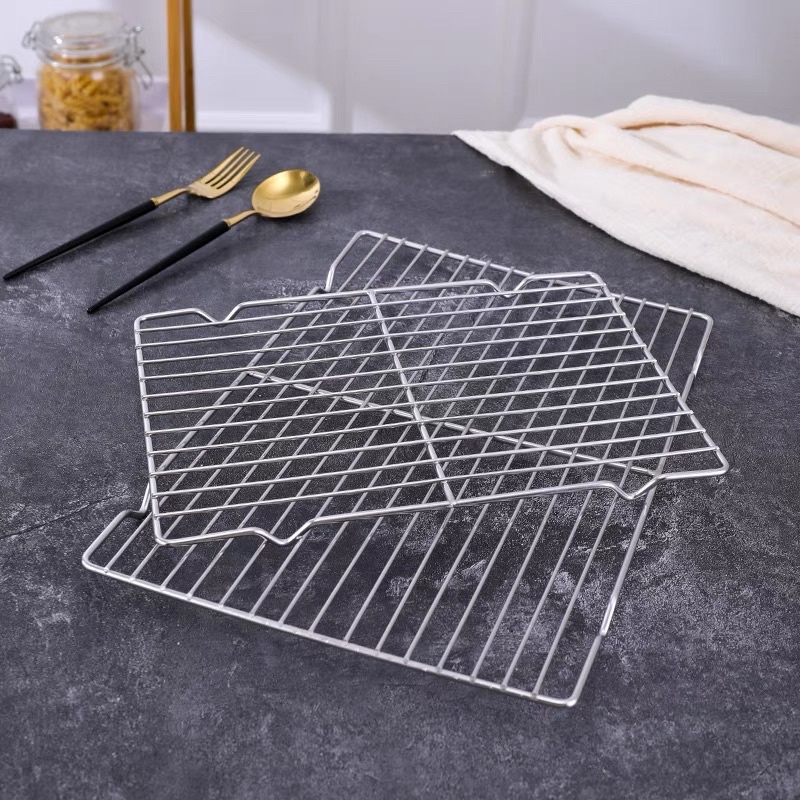 Non Stick Chrome Cooling Rack Cake Rack Cooling Tray Cake Food Rack