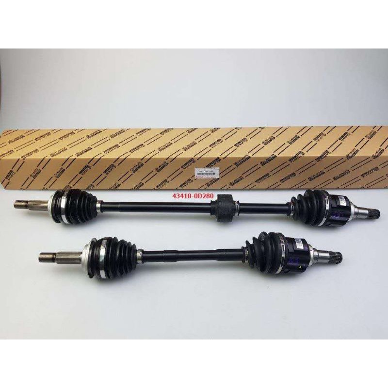 100 ORGINAL TOYOTA VIOS NCP93 2008" DRIVE SHAFT SET ( LH AND RH