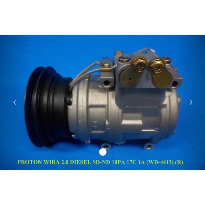 COMPRESSOR SANDEN MODIFIED DENSO 10PA17C (PROTON WIRA 2.0 DIESEL) AIR