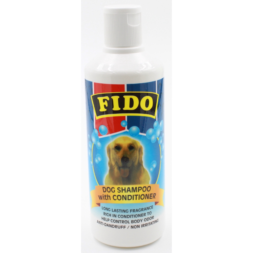 Fido Dog Shampoo (500ml) 0.5L Pet Shampoo for Puppy Dogs Puppies