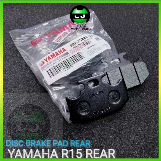 YAMAHA R15 V3 BREK PAD BELAKANG REAR DISC PAD INDONIESIA YAMAHA DISC