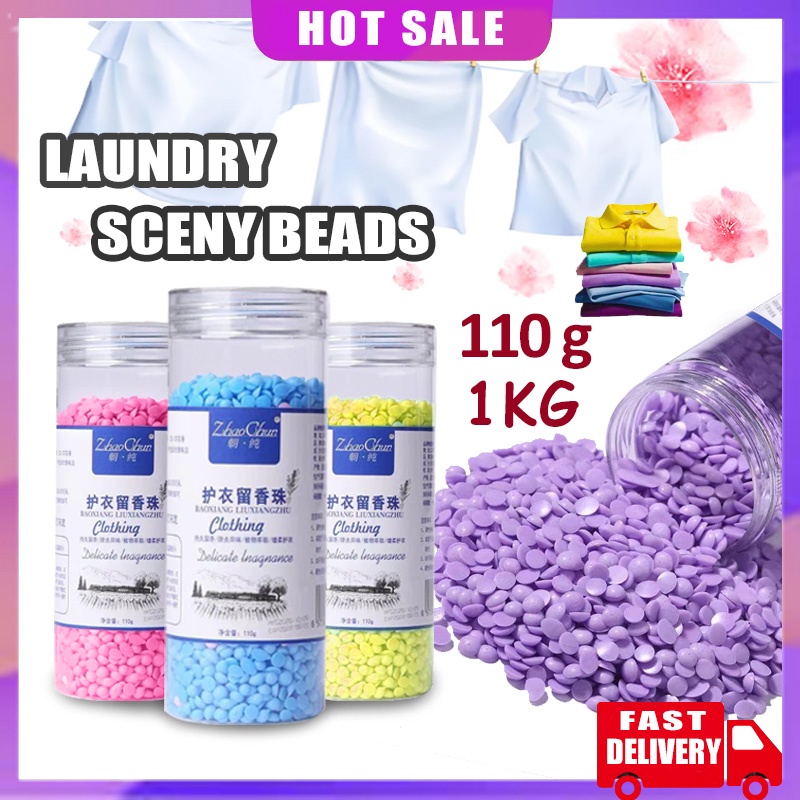 1kg Big Pack or 110g Pack Scent Booster Beads Laundry Fragrance Beads