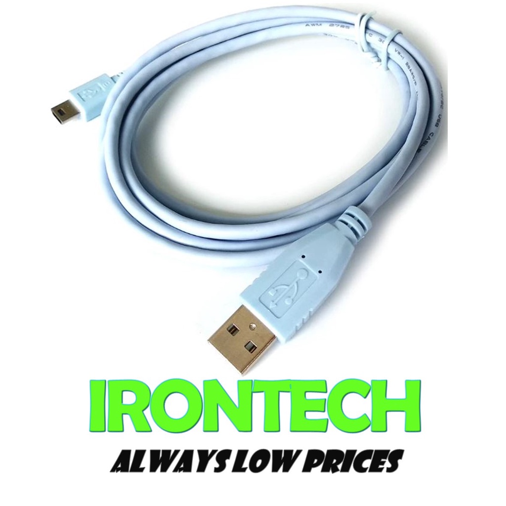 CONSOLE USB 5p male To mini 5 pin 5pin male Cable 1.8m 6ft For CISCO WS