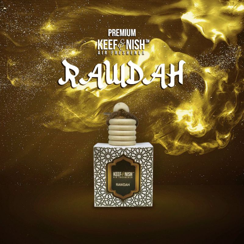 Air Freshener Car Perfume Bauan ARAB KEEF & NISH Rawdah 10ML pewangi
