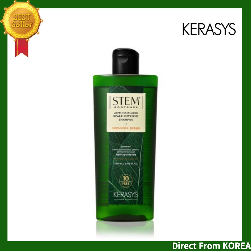 Kerasys STEM ROOTENSE Scalp Nutrition Shampoo 180ML Hair loss Care for itchy scalp (relieving