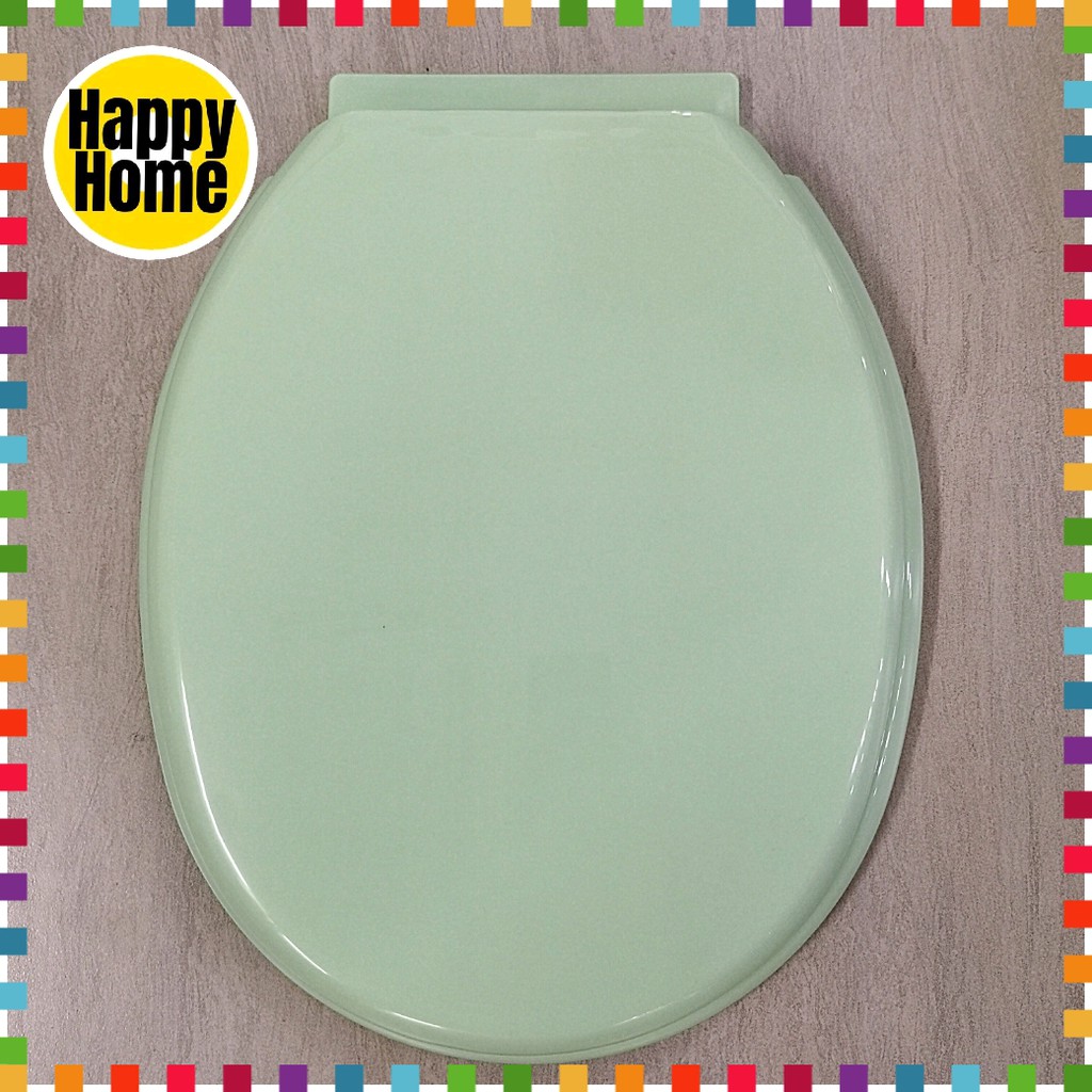 Toilet Seat Cover With Screws (Apple Green) Shopee Malaysia