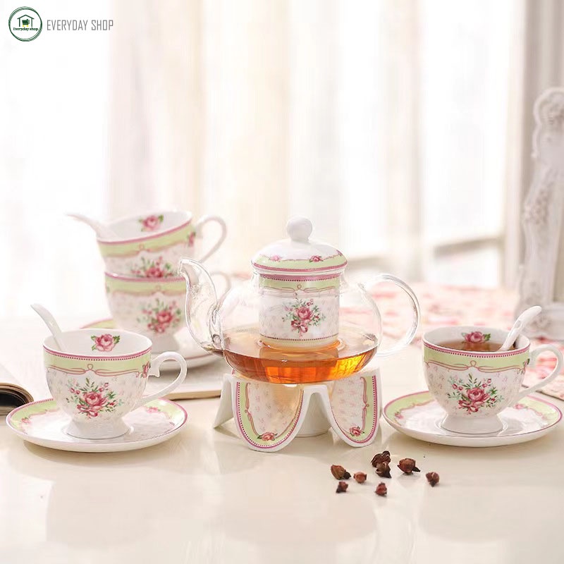 English Teapot Set European Tea Cup Teapot Tea Time Afternoon Shopee