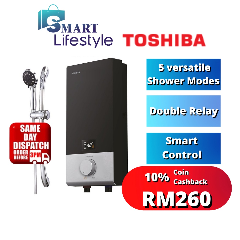 Toshiba Instant Water Heater Without Pump DSK38ES5MB Shopee Malaysia