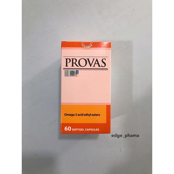 Provas (Omega 3 acid ethyl esters) 30/60 soft gel capsules Shopee Malaysia