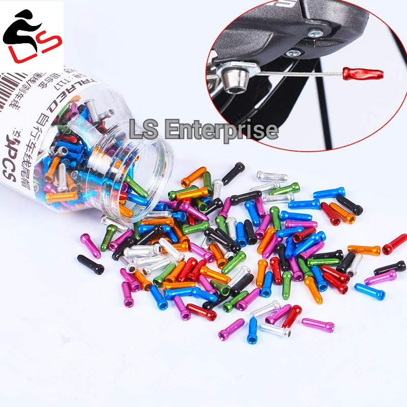 Bicycle Cable Crimps Inner Cable Alloy End Cap Shifter Brake Cable wire