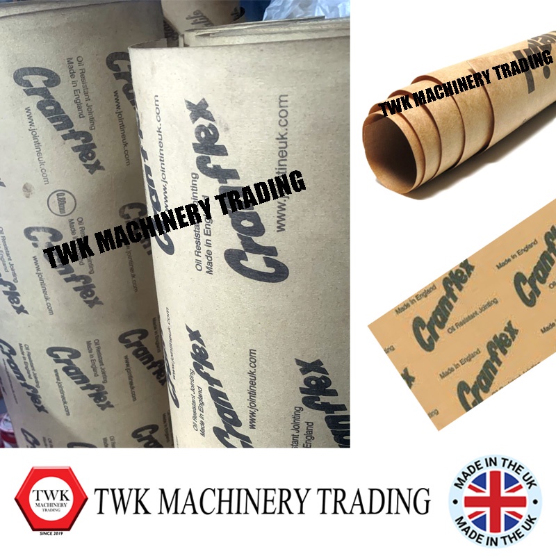 CRANFLEX KERTAS GASKET PAPER 0.8MM PETROL OIL FUEL RESISTANCE (MADE IN