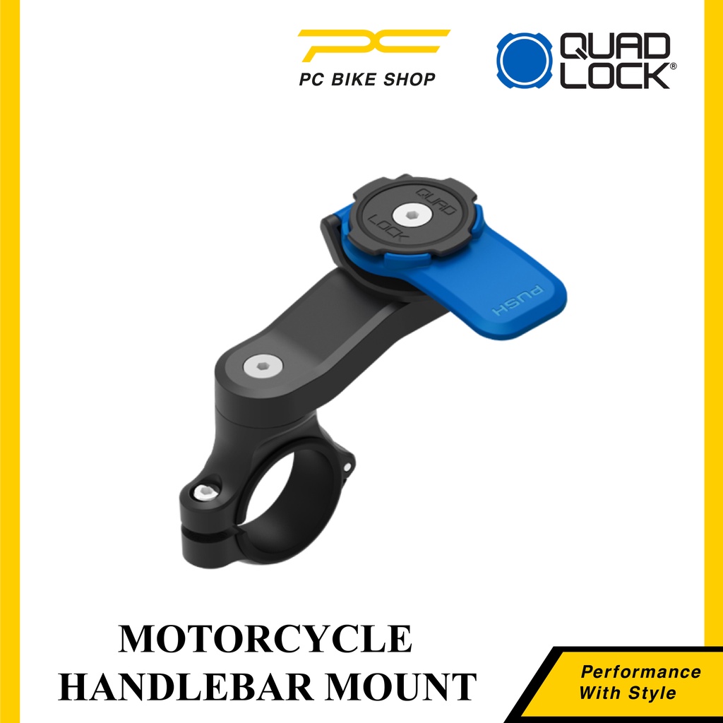 ORIGINAL QUAD LOCK MOTORCYCLE HANDLEBAR MOUNT/VIBRATION DAMPENER