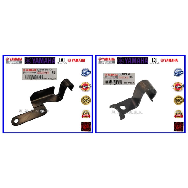 Rxz Brake Hose Bracket Atas / Bawah Original Japan 🇯🇵💯💯 Shopee Malaysia