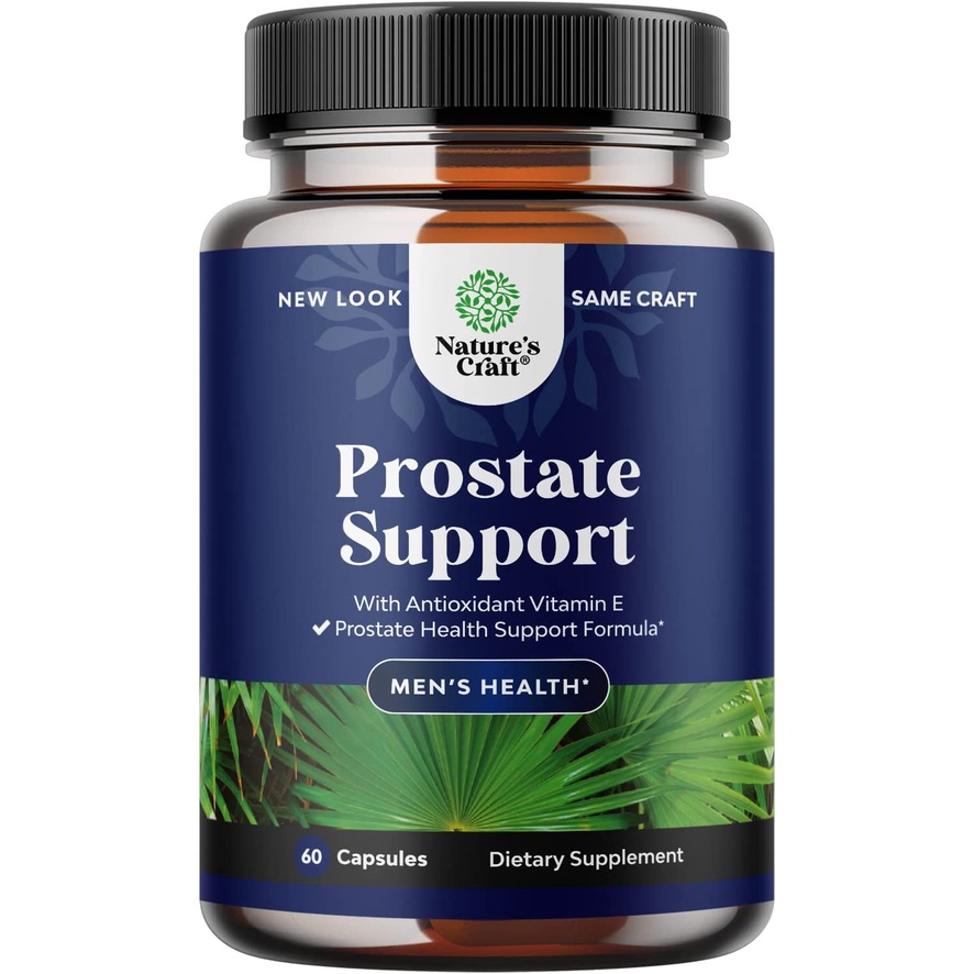 Saw Palmetto Prostate Supplements for Men Pygeum and Saw Palmetto