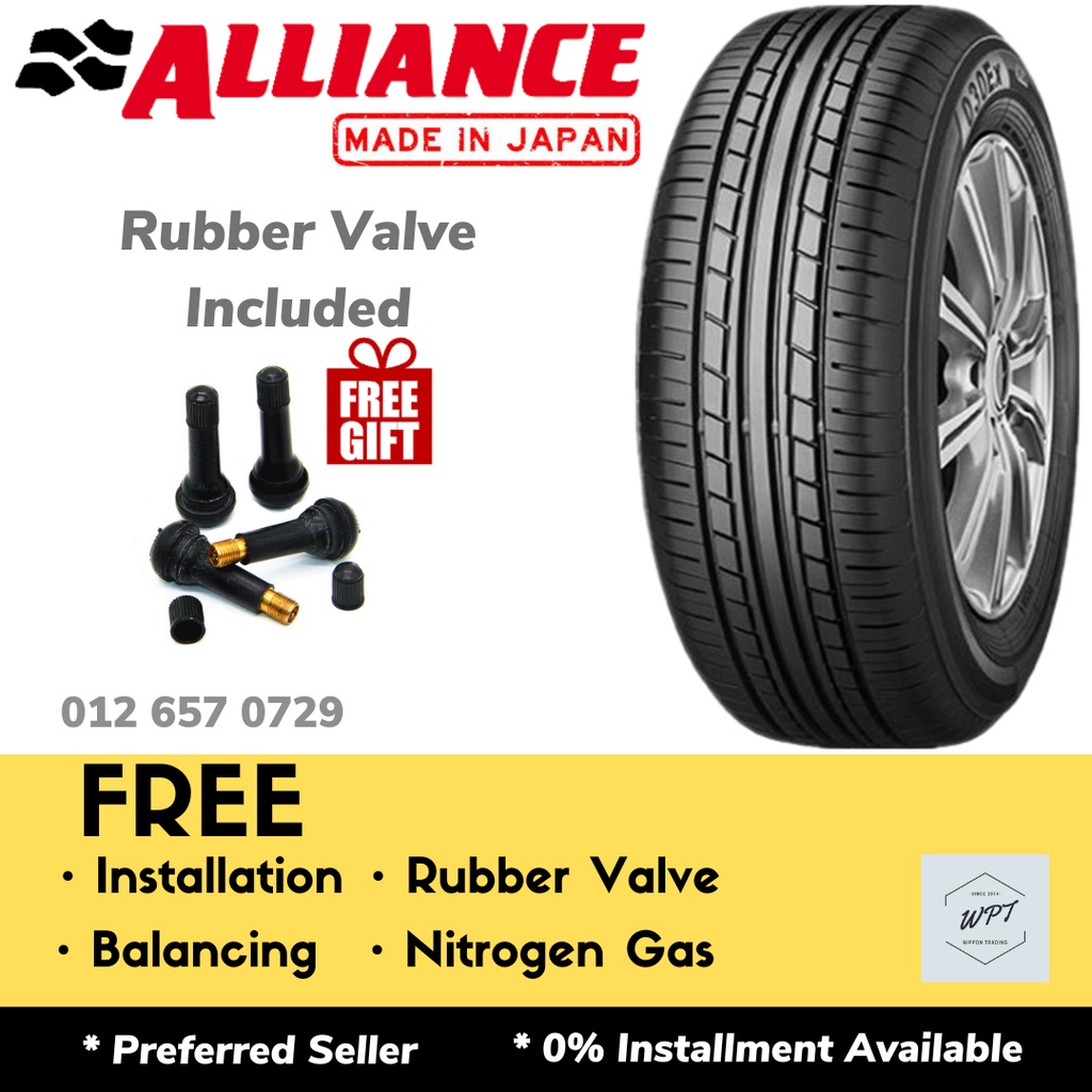 ALLIANCE AL30 030Ex (Installation) JAPAN Tyre Tayar Kereta WPT NIPPON