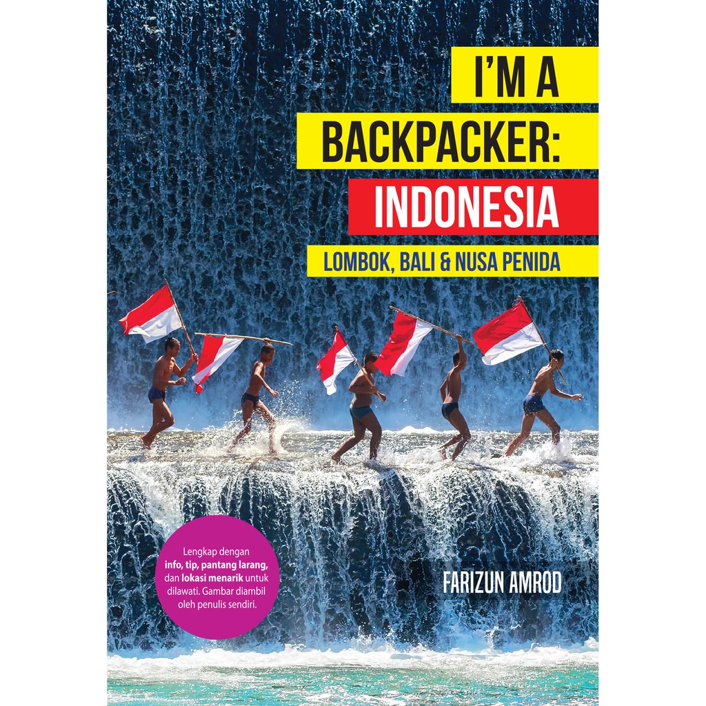 I'm A Backpacker Indonesia Lombok Bali & Nusa Penida L77 Shopee Malaysia