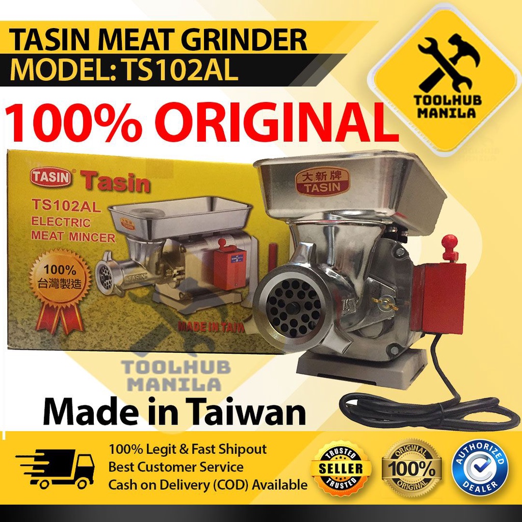 TASIN 1/2HP Electric Meat Grinder 1/2HP Mincer Stainless TS102AL (MADE
