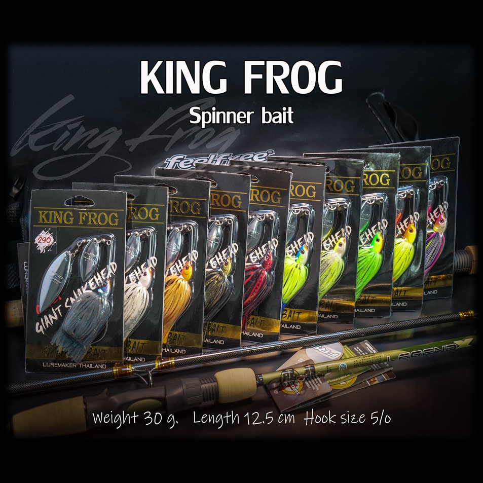 Spinnerbait KING FROG SPINNER BAIT Shopee Malaysia