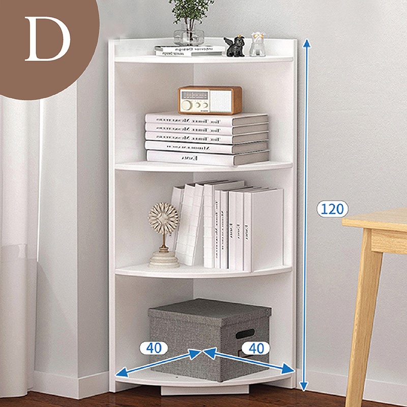 Corner floor shelf living room bedroom large capacity creative