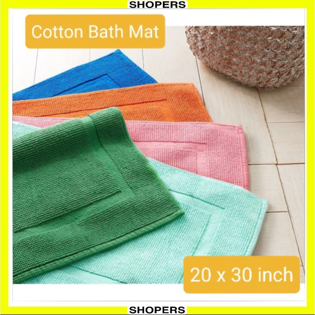 Shopers 5Star Hotel Floor Towel Bathroom Carpet 100 Pure Cotton Bath