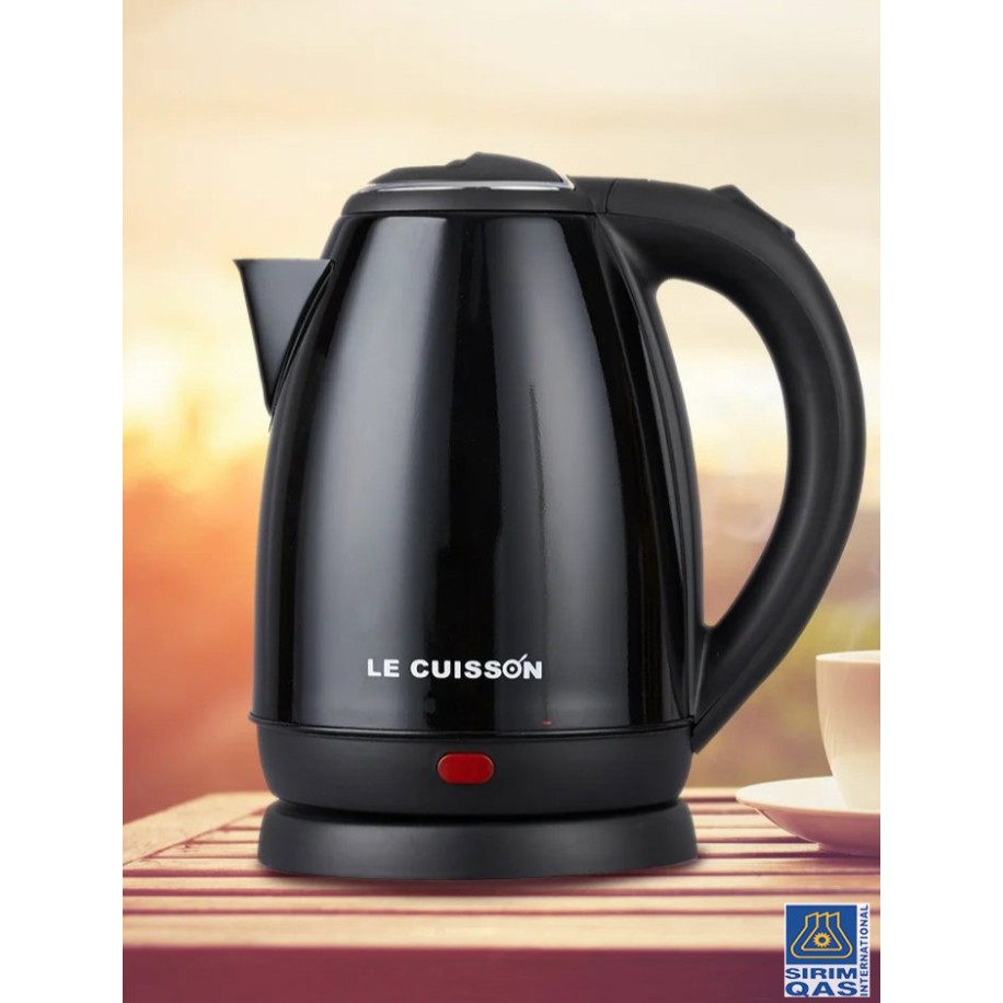Le Cuisson Auto Cutoff Electric Jug Kettle Cerek Elektrik local 3 pin