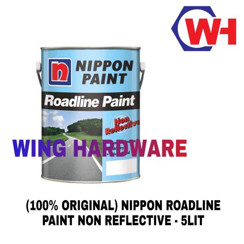 (100 ORIGINAL) NIPPON ROADLINE PAINT NON REFLECTIVE 5LIT Shopee