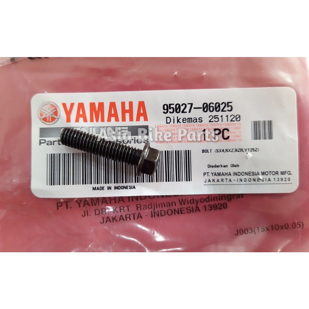 Yamaha Original RXZ Reed Valve Bolt Meter Bracket / LC135 Water Pump