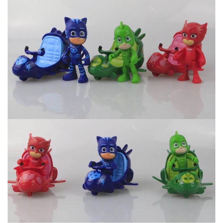 PJ Masks Car Set with removable figurines Shopee Malaysia