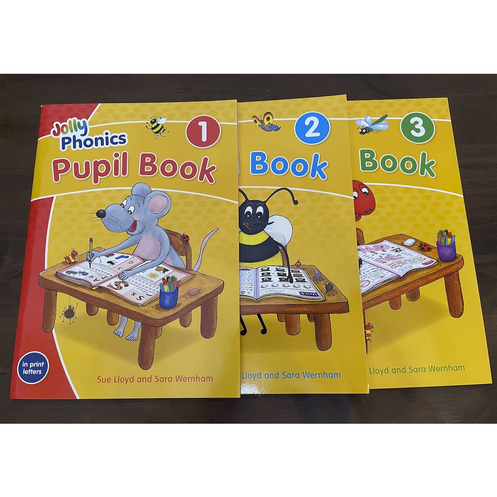 Jolly Phonics Pupil Books Shopee Malaysia