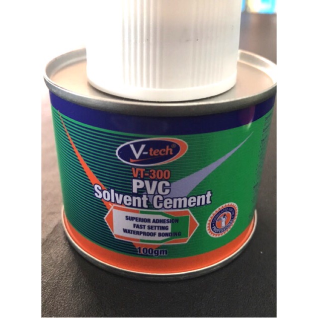 Vtech pvc solvent cement pvc pipe fitting waterproof gum 100gm