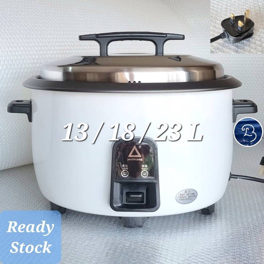 Heavy Duty Commercial Electrical Rice Cooker with Huge Volume, Non