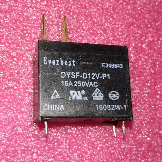 (RB71) EVERBEST DYSFD12VP1 16A 250VAC MICROWAVE OVEN RELAY Shopee