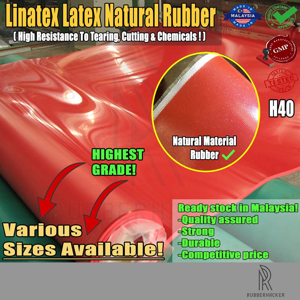 RED Latex Rubber Sheet, liquid sheet, natural rubber sheet, natural