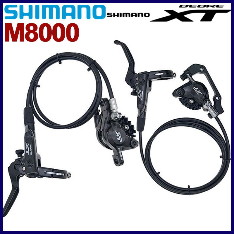 Shimano Deore XT M8000 M8100 Hydraulic Brake Set Ice Tech Cooling Pads