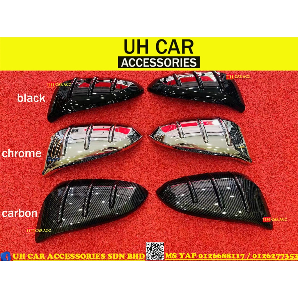 Toyota corolla cross 2021 2022 side mirror cover Shopee Malaysia
