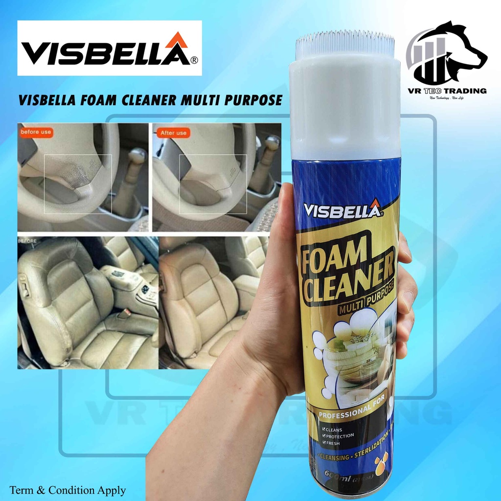 🇲🇾 New Arrival 💕VISBELLA FOAM CLEANER MULTI PURPOSE Car Maintain