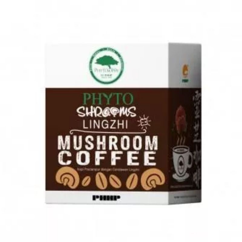 (NEW STOCK) PHHP PHYTO SHROOMS LINGZHI MUSHROOM COFFEE (5GM x 15