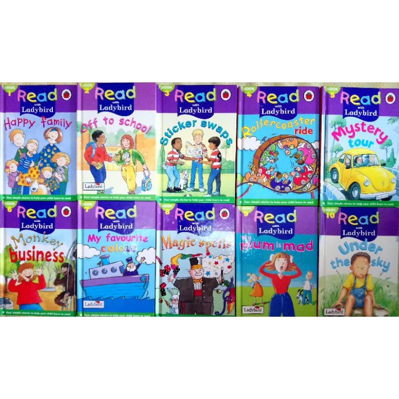 Ladybird English Learning Book (second hand) Shopee Malaysia