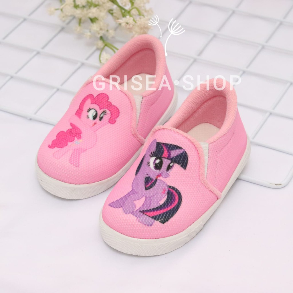 Cute Unisex Children's Shoes Age 15 Years My Little Pony Motif Kp02