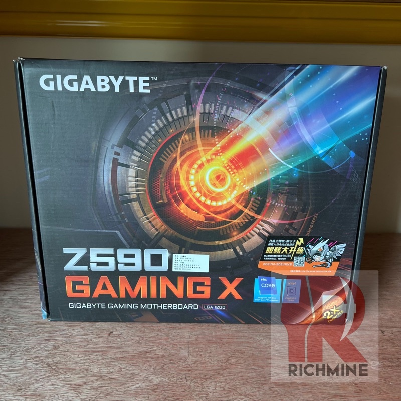 {ReadyStock} GIGABYTE Z590 GAMING X motherboard ATX LGA1200 10th 11th