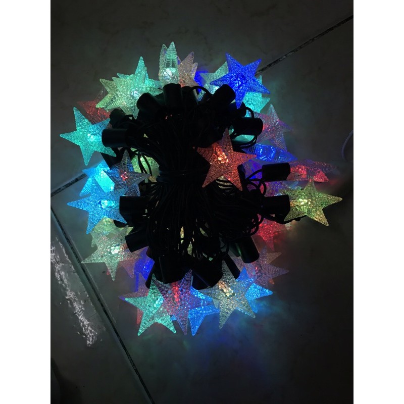 [Blinking Power] 5m Star led String Lights For Flashing Christmas Pages
