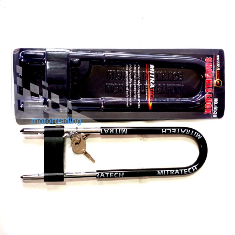 "READY STOCK" HEAVY DUTY FORK LOCK MOTORCYCLE (MITRATECK) KUNCI 1 SET