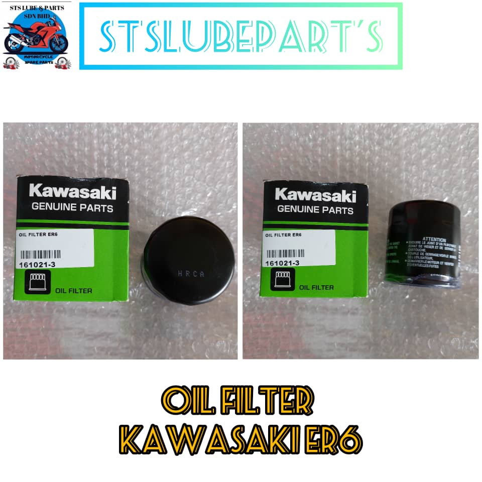OIL FILTER FOR KAWASAKI ER6 / Z800 / Z1000 / Z900 / ER6F / NINJA 250