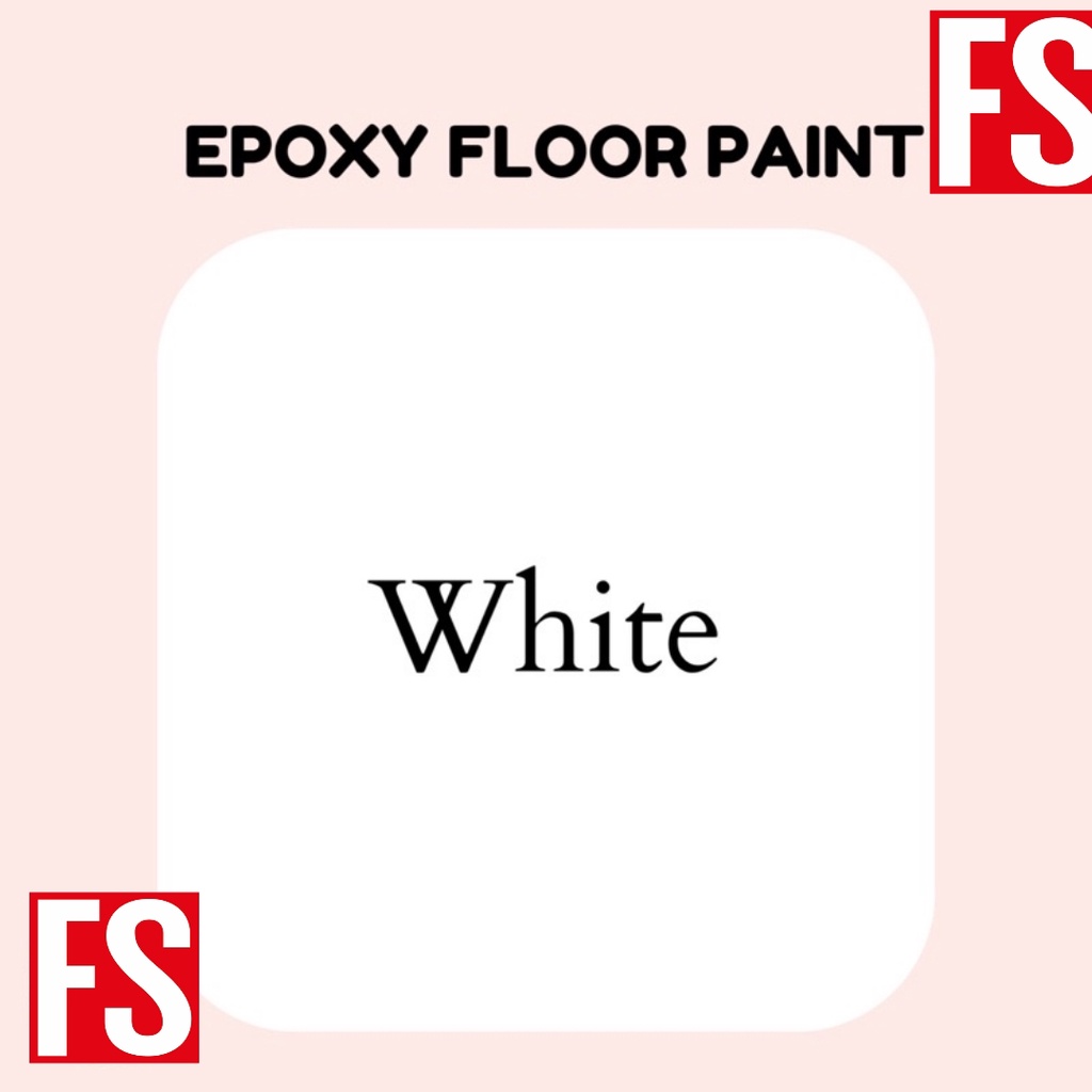 1L//5L FEDERAL EPOXY FLOOR PAINT [HEAVY DUTY] PROTECTIVE & WATERPROOF