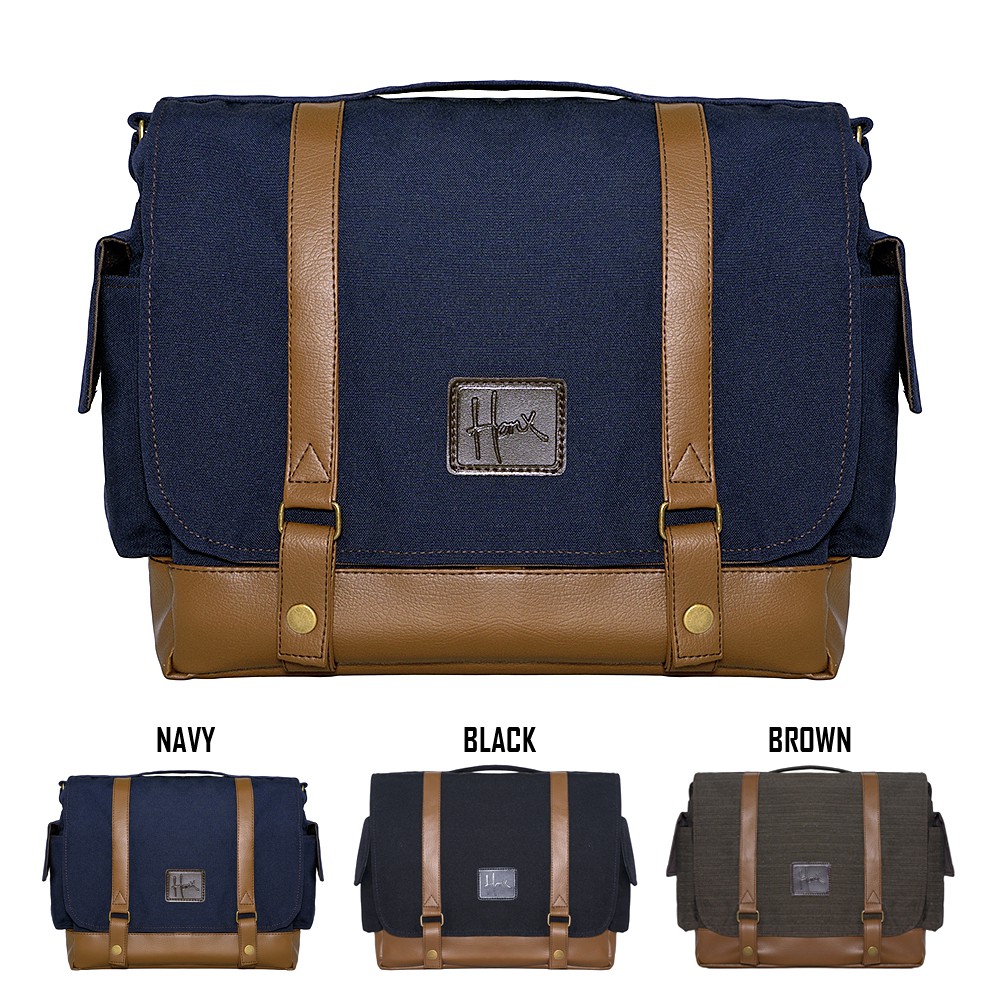 Camera Bag HNX005 Navy Sling Bag for DSLR/Mirrorless/Laptop Shopee
