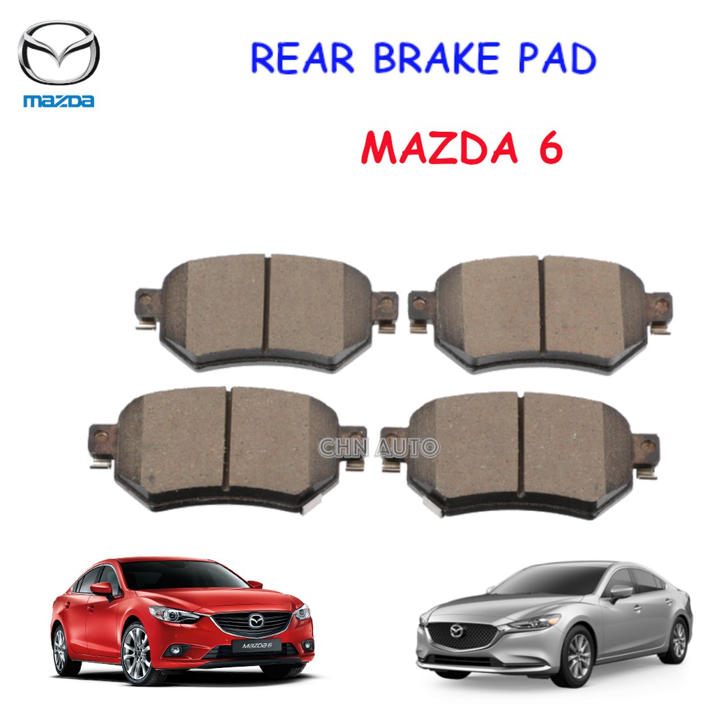 MAZDA 6 SKYACTIV, MAZDA 6 GJ REAR BRAKE PAD Shopee Malaysia