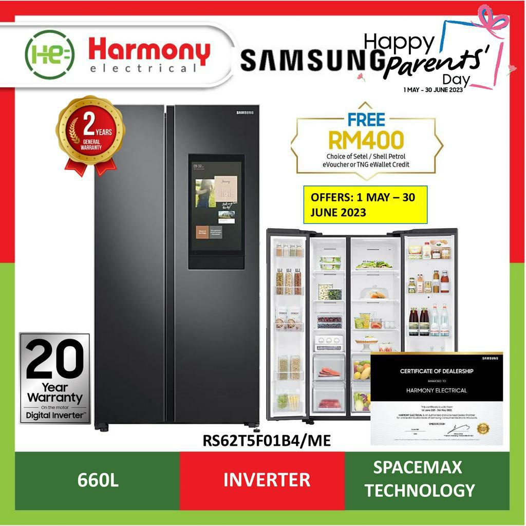 ( FREE DELIVERY KL & Selangor) SAMSUNG 660L Side by Side Fridge with